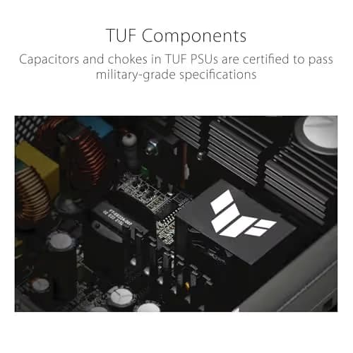Asus TUF Gaming 1000G White 1000W Fully Modular 80+ Gold image