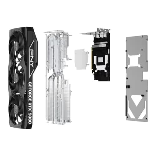 PNY GeForce RTX 5080 16GB Overclocked Triple Fan GDDR7 image