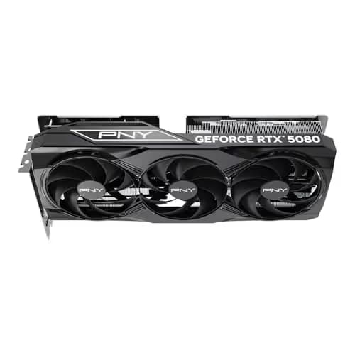 PNY GeForce RTX 5080 16GB Overclocked Triple Fan GDDR7 image