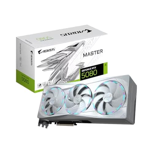 Gigabyte AORUS GeForce RTX 5080 MASTER ICE 16G GDDR7 image