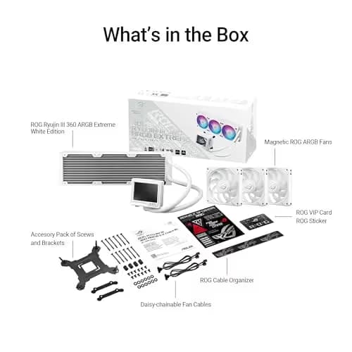 Asus ROG RYUJIN III 360 ARGB Extreme White Edition  image