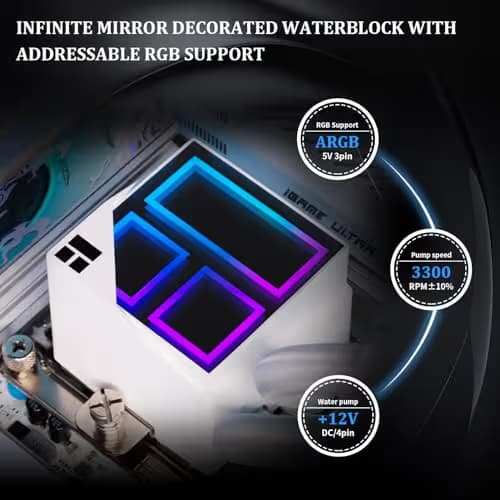 Thermalright Frozen Infinity Water 360mm ARGB 68.9 CFM White image