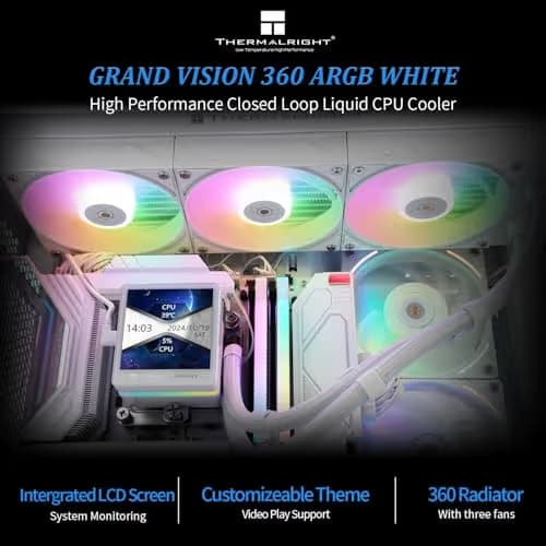 Thermalright Grand Vision Water 360mm ARGB White image