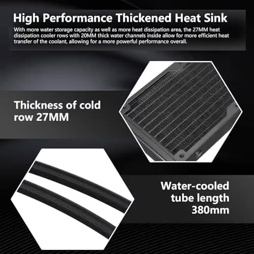 SAMA SM360 Water 360mm LCD 71.1 CFM Black image
