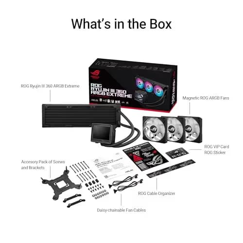 Asus ROG RYUJIN III 360 ARGB Extreme Black Edition image