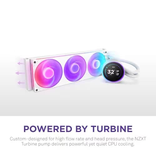 NZXT Kraken Elite 360 RGB White (2024) image
