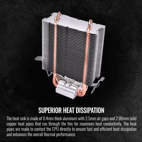 Thermaltake Contact 9 SE Air 131mm Black / Silver image