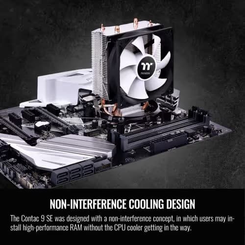 Thermaltake Contact 9 SE Air 131mm Black / Silver image