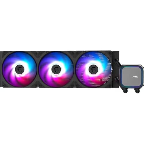 MSI MAG CORELIQUID A13 Water 360mm 62.6 CFM Black image