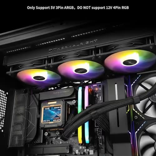 Thermalright Frozen Warframe Water 360mm ARGB Black image