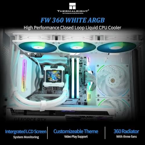 Thermalright Frozen Warframe Water 360mm ARGB White image