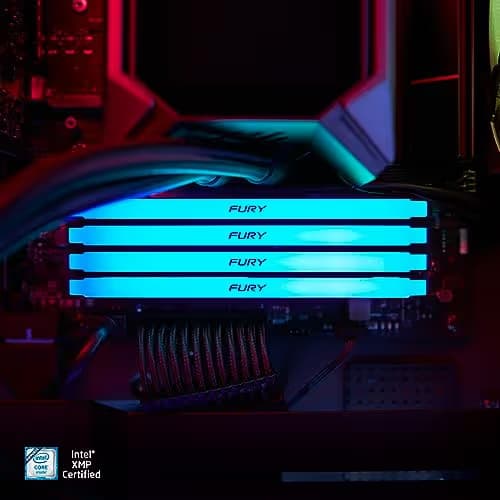 Kingston FURY Beast RGB Black DDR4-3600 CL17 16GB (2x8GB) image