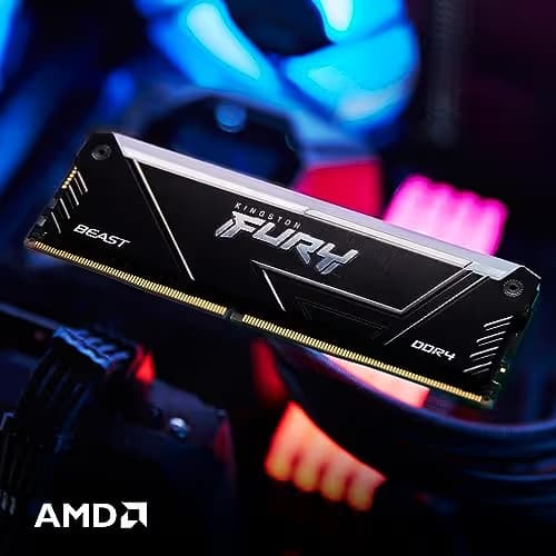 Kingston FURY Beast RGB Black DDR4-3600 CL17 16GB (2x8GB) image
