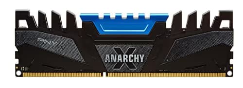 PNY Anarchy X Black / Blue DDR3-2666 CL12 16GB (4x4GB) image