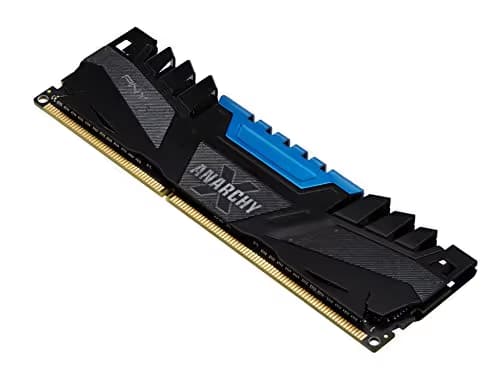 PNY Anarchy X Black / Blue DDR3-2666 CL12 16GB (4x4GB) image
