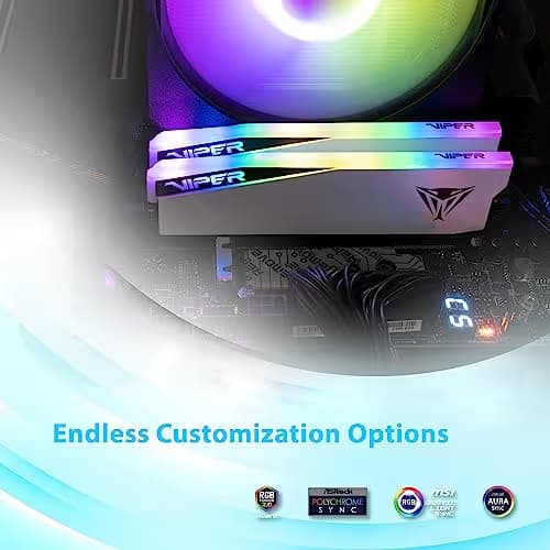 Patriot Viper Elite 5 RGB White DDR5-6000 CL30 32GB (2x16GB) image
