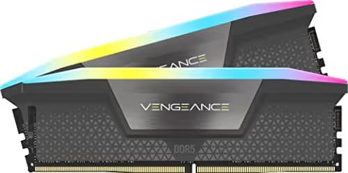 Corsair Vengeance RGB Black / Gray DDR5-5600 CL40 32GB (2x16GB) main image