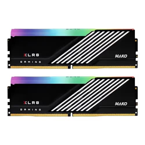 PNY XLR8 Gaming MAKO EPIC-X RGB Black DDR5-6000 CL40 32GB (2x16GB) main image