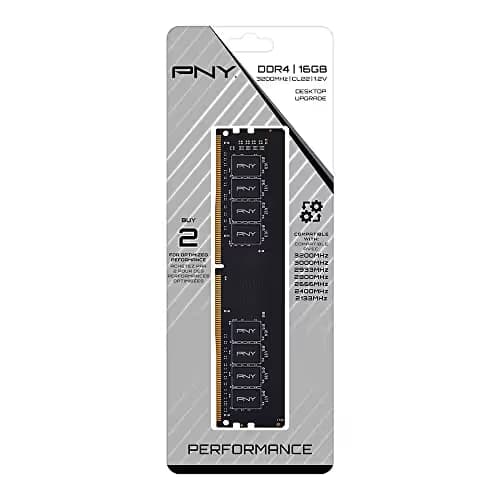 PNY Performance Black DDR4-3200 CL22 16GB (1x16GB) image