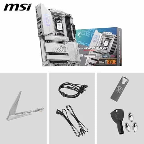 MSI X870E MPG EDGE TI WIFI AM5 DDR5 ATX image