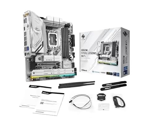 ASRock B860M Steel Legend WiFi DDR5 Micro ATX image