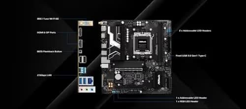 ASRock B850 M-X WiFi AM5 DDR5 Micro ATX image
