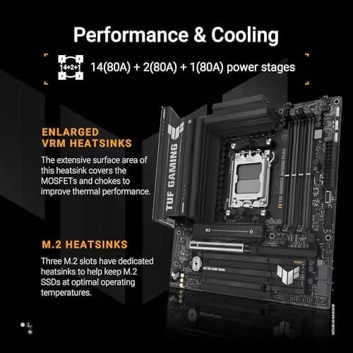 ASUS TUF GAMING B850M-PLUS image