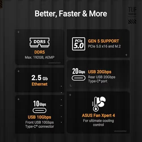ASUS TUF GAMING B850M-PLUS image
