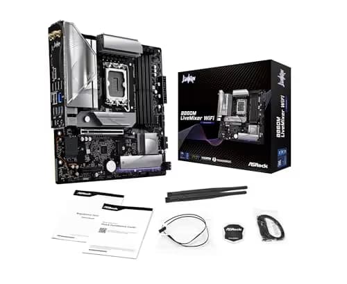 ASRock B860M LiveMixer WiFi DDR5 Micro ATX image