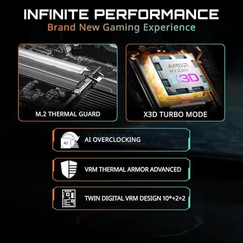 Gigabyte B850M GAMING X WIFI6E DDR5 Micro ATX image
