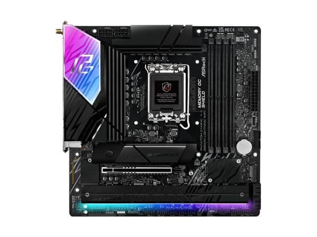 ASRock B860M Lightning WiFi DDR5 Micro ATX image