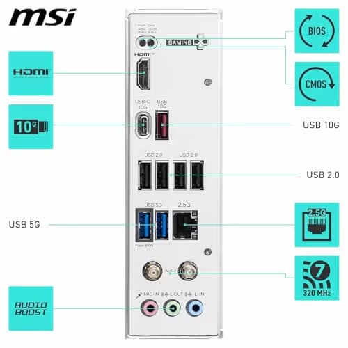 MSI B840 GAMING PLUS WIFI AM5 DDR5 ATX image