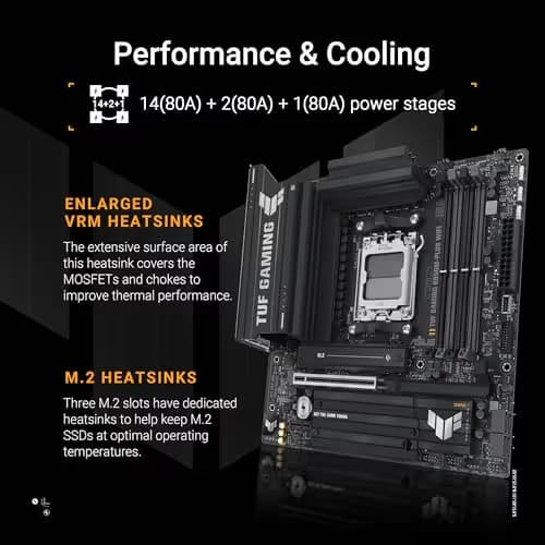 ASUS TUF GAMING B850M-PLUS WIFI image