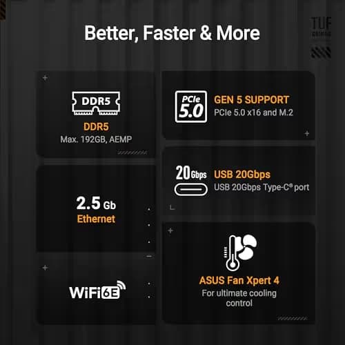 ASUS TUF GAMING B850M-PLUS WIFI image