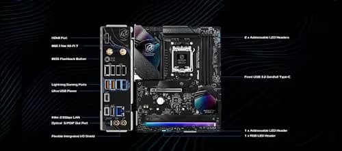 ASRock B850 Phantom Gaming Riptide WiFi AM5 DDR5 ATX image