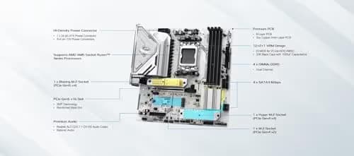 ASRock B850M Steel Legend WiFi DDR5 Micro ATX image