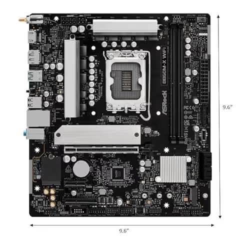 ASRock B860 M-X WiFi LGA1851 DDR5 Micro ATX image