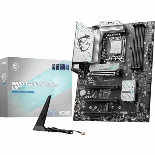 MSI B860 GAMING PLUS WIFI LGA1851 DDR5 ATX image