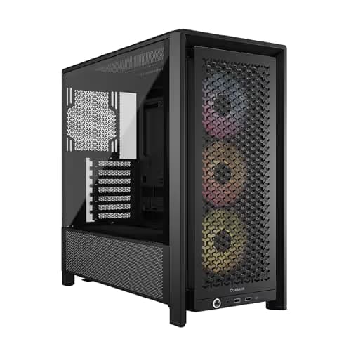 Corsair FRAME 4000D RS ARGB Modular Mid-Tower PC Case - Black image
