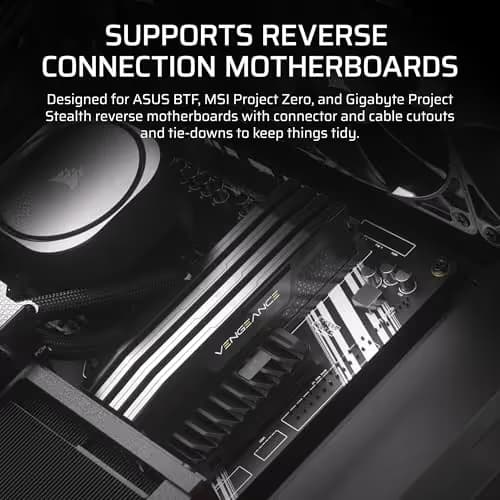 Corsair FRAME 4000D RS ARGB Modular Mid-Tower PC Case - Black image