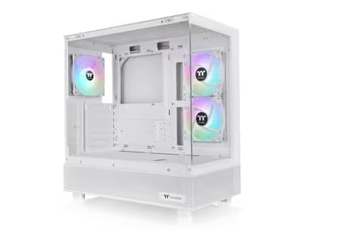 Thermaltake View 270 Plus ATX Mid Tower White Tempered Glass ARGB main image
