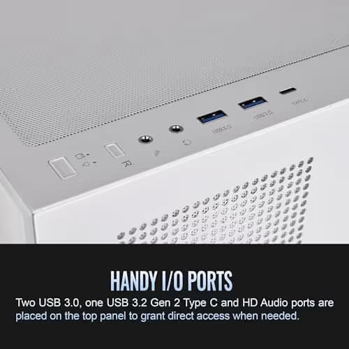 Thermaltake View 270 Plus ATX Mid Tower White Tempered Glass ARGB image