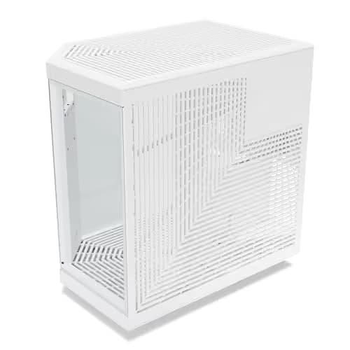 HYTE - Y70 Touch Infinite Dual Chamber ATX Mid Tower Modern Aesthetic Case with Integrated 2.5K IPS Touchscreen - Snow White image