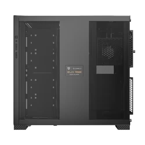 Lian Li O11D EVO RGB Automobili Lamborghini ATX Mid Tower Black / Gold Tempered Glass image