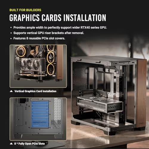 Antec C8 Curve Wood ATX Mid Tower Case image