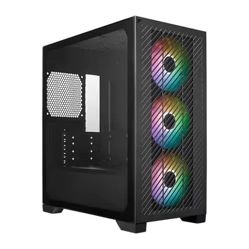 Cooler Master Elite 301 Micro ATX Mid Tower Black Tempered Glass image