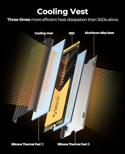 Orico O7000 2TB M.2-2280 SSD PCIe 4.0 X4 NVMe image