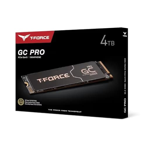 TEAMGROUP T-Force GC PRO 4TB M.2 SSD PCIe 5.0 X4 NVMe image