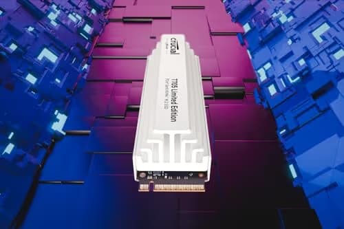 Crucial T705 W/Heatsink Limited Edition 2TB SSD M.2-2280 PCIe 5.0 X4 NVMe image