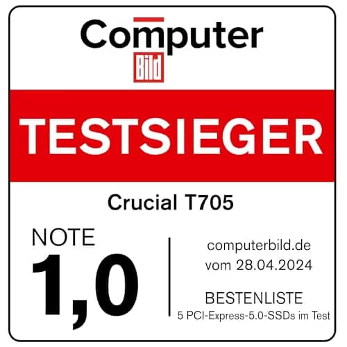 Crucial T705 W/Heatsink Limited Edition 2TB SSD M.2-2280 PCIe 5.0 X4 NVMe image